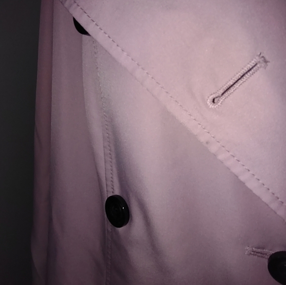 LANDS end pink trench coat - Picture 3 of 8